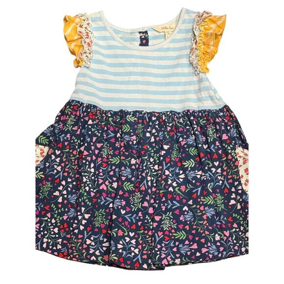 Matilda Jane Girls Brilliant Daydream Painted Reverie Tunic Top Size 2 Boutique - Picture 5 of 10